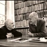 Le photographe Robert Doisneau et Raymond Grosset, directeur de l'agence de presse Rapho Photo Elise Hardy / Gamma-Rapho