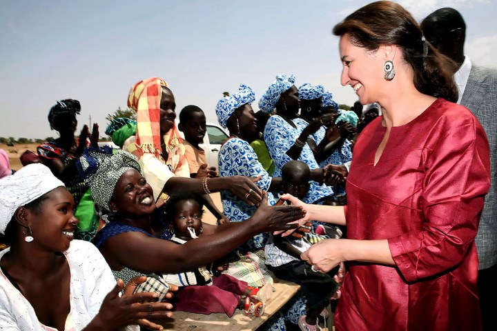 7 avril 2009 Ségolène Royal Keur Martin au Sénégal (c) Stéphane Lemouton