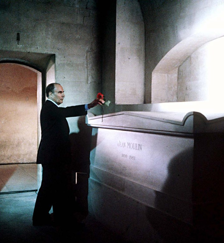 François Mitterrand au Panthéon (c) Pascal Rostain