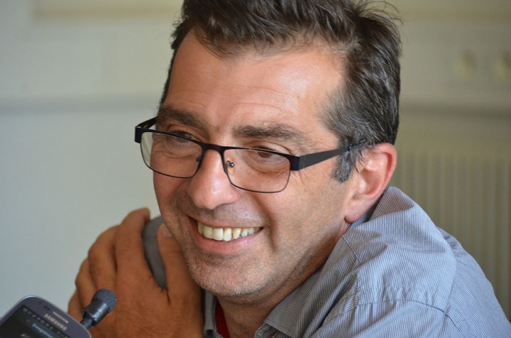 Michael Zumstein à Perpignan sept. 2014 (c) Geneviève Delalot pour A l'oeil - Mediapart