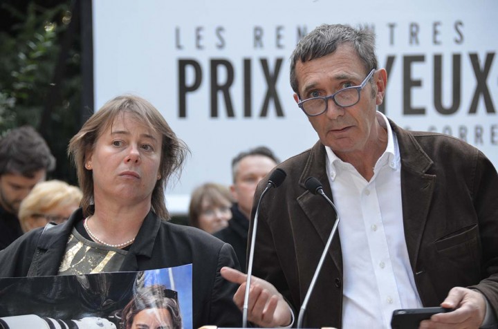 Memorial des reporters à Bayeux © Geneviève Delalot