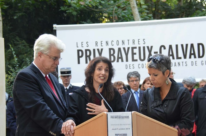 Memorial des reporters à  Bayeux