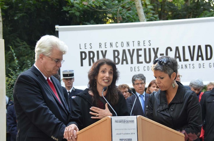 Memorial des reporters à Bayeux