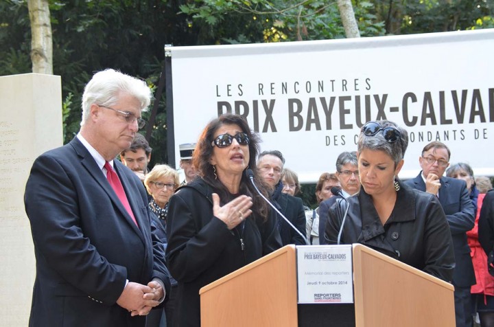 Memorial des reporters à Bayeux