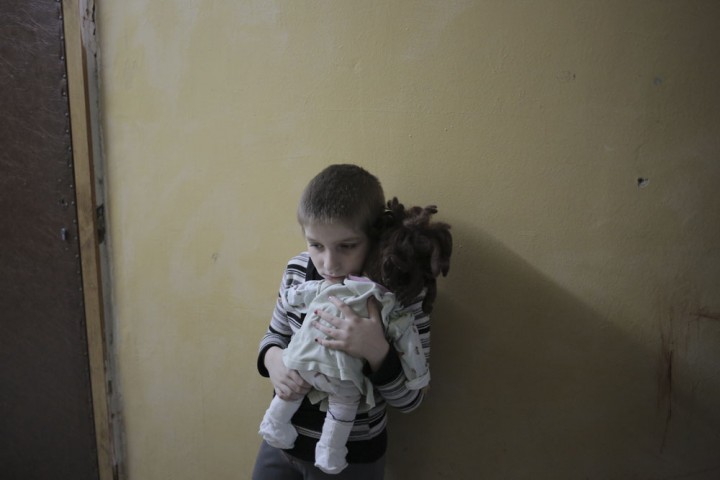 Donetsk sous les bombes © James Koegh / Hans Lucas