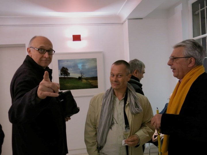 Paris le 9 nov 2015, Vernissage de l’exposition Champs de bataille de Yan Morvan et sortie du livre du même titre aux Editions PhotosynthèsePhotographie ©Alain Nogues