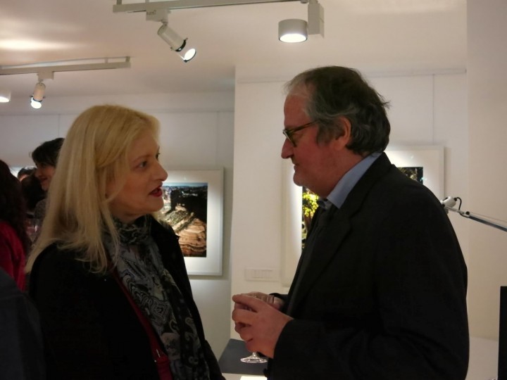 Paris le 9 nov 2015, Vernissage de l’exposition Champs de bataille de Yan Morvan et sortie du livre du même titre aux Editions PhotosynthèsePhotographie ©Alain Nogues