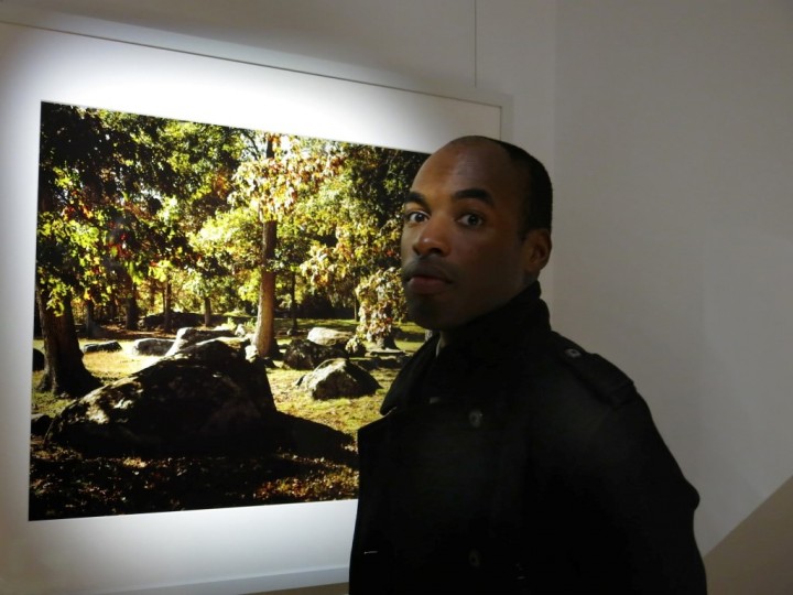 Paris le 9 nov 2015, Vernissage de l’exposition Champs de bataille de Yan Morvan et sortie du livre du même titre aux Editions PhotosynthèsePhotographie ©Alain Nogues