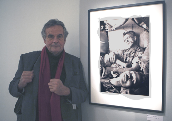 Bruno Barbey à la MEP 2015Photographie ©Philippe Charliat