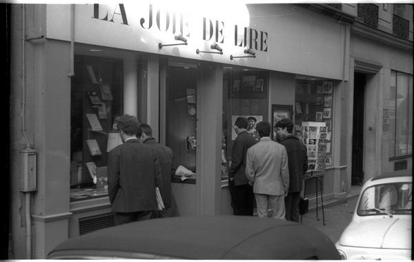 Paris 1967, Librairie de François Maspero - Photographie de Gérard-Aimé/Ville de Paris/ BHVP
