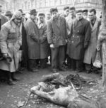 Hongrie, Budapest 1956 - Soldat soviétique tué - Photographie Les Reporters Associés / Gamma-Rapho